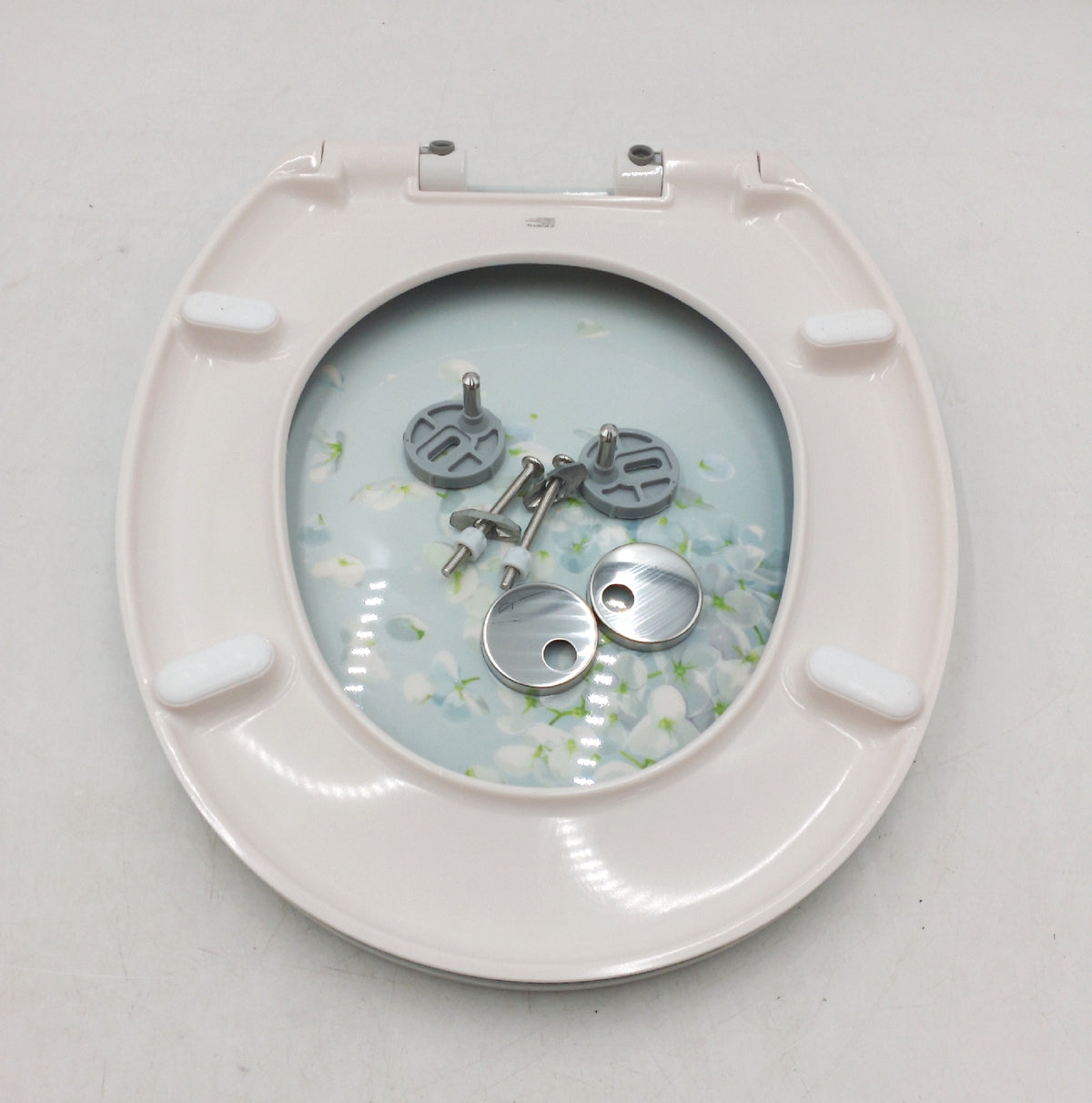 Schatte WC Sitz Badezimmer Abattant 82381 Blume in der Luft komfortabler Toile