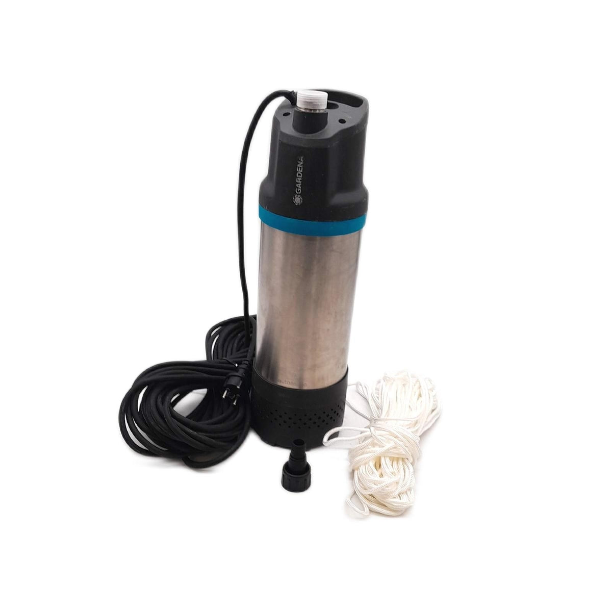 Gardena Tauchdruckpumpe 61005 inox automatic Automatische Pumpe starke Gebrauchsspuren