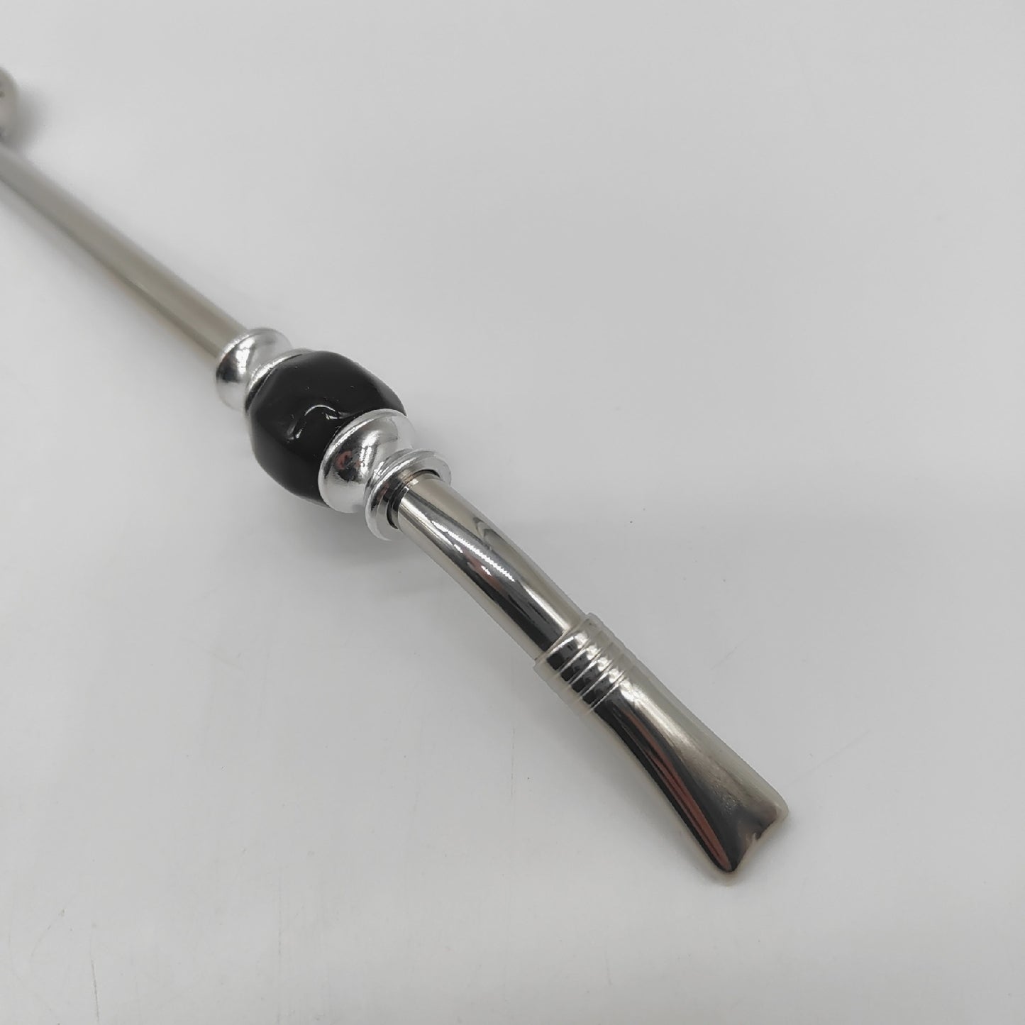 RECHERE Trinkhalm Tee Zubehör Yerba Mate Bombilla Kürbis Edelstahl Filter Silber hochwertig