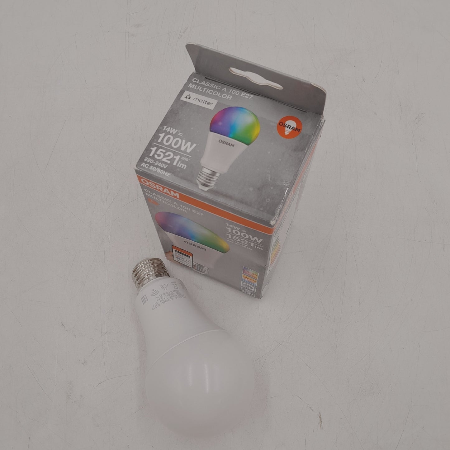 Osram LED Lampe Beleuchtung E27 RGBW Smart Home Beleuchtung Alexa Steuerung