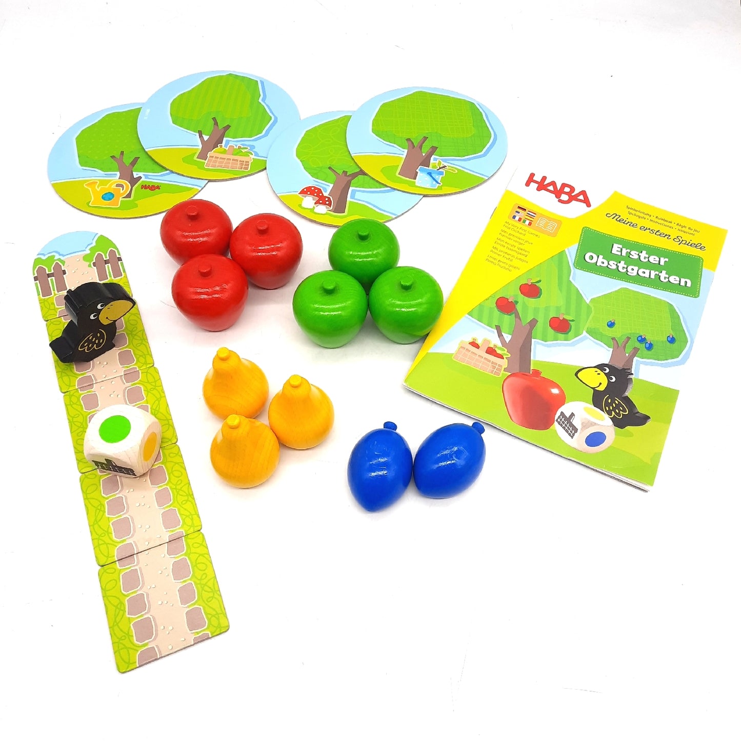 Haba 4655 Meine ersten Spiele Erster Obstgarten unterhaltsames B - Unvollständig