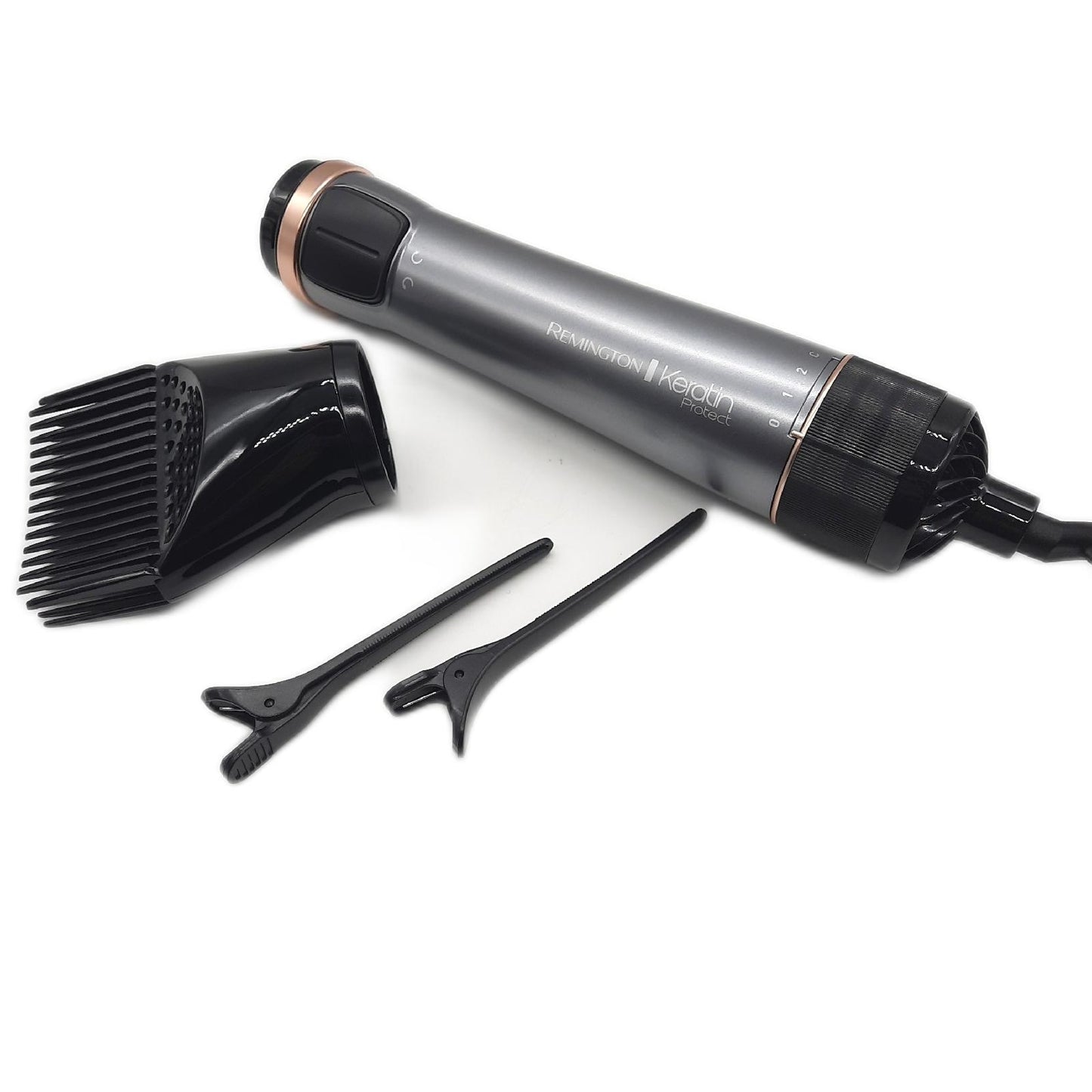 Remington Rotierende Warmluftbürste mit Keratin Air Styler- Unvollständig