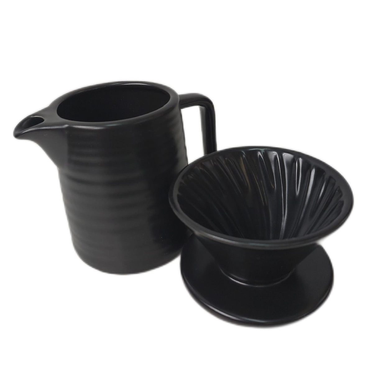 Kaffeefilter Kaffeekanne Küchenzubehör 500ml Porzellan Filterpapier Größe