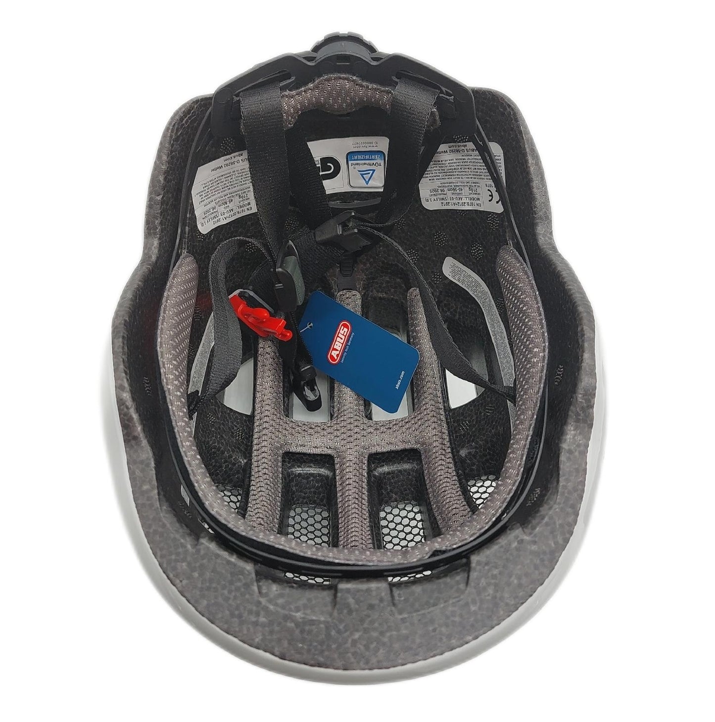 Abus Kinderhelm Fahrradhelm Sicherheit Smiley 3 0 tiefe Passform für Kinder bester