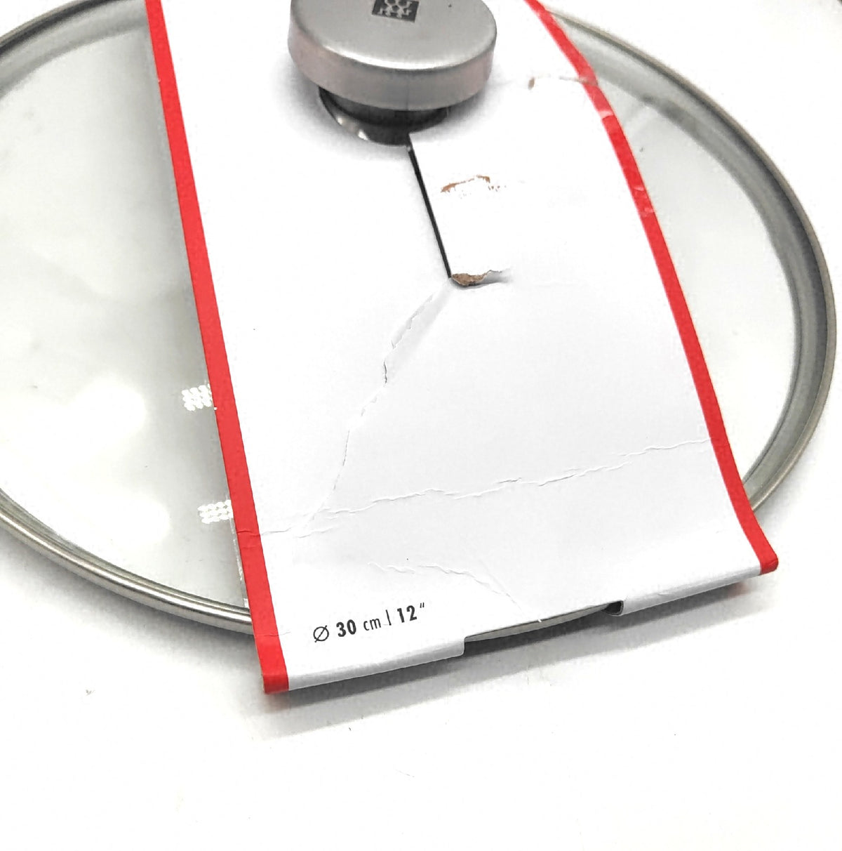 ZWILLING Twin Specials Glasdeckel 30 cm Glas Edelstahl Silber Topfdeckel passend Kochgeschirr