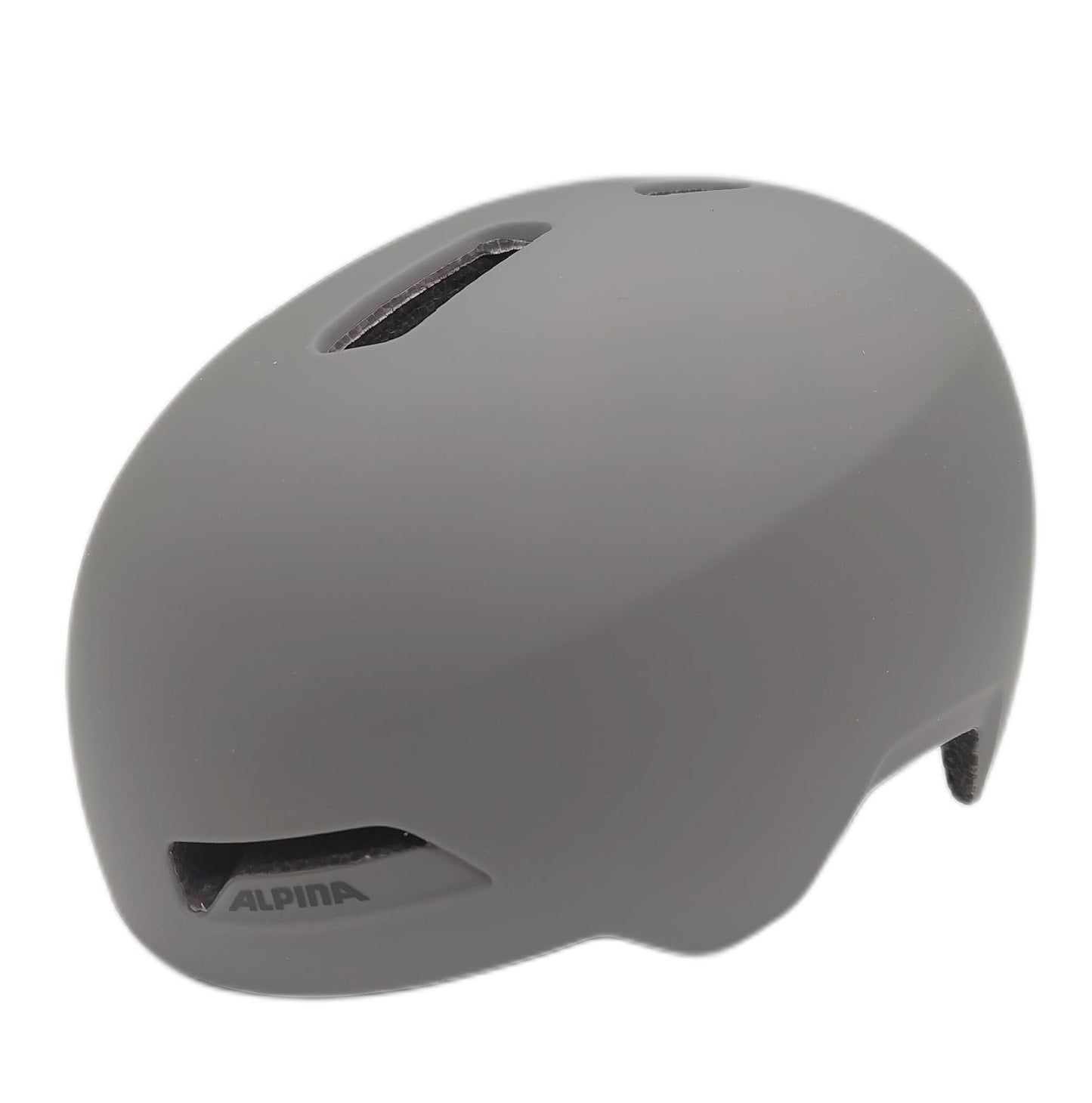 ALPINA Fahrradhelm Kopfschutz Unisex Haarlem Kaffee Grau Matt 52 57 cm Sicherheit
