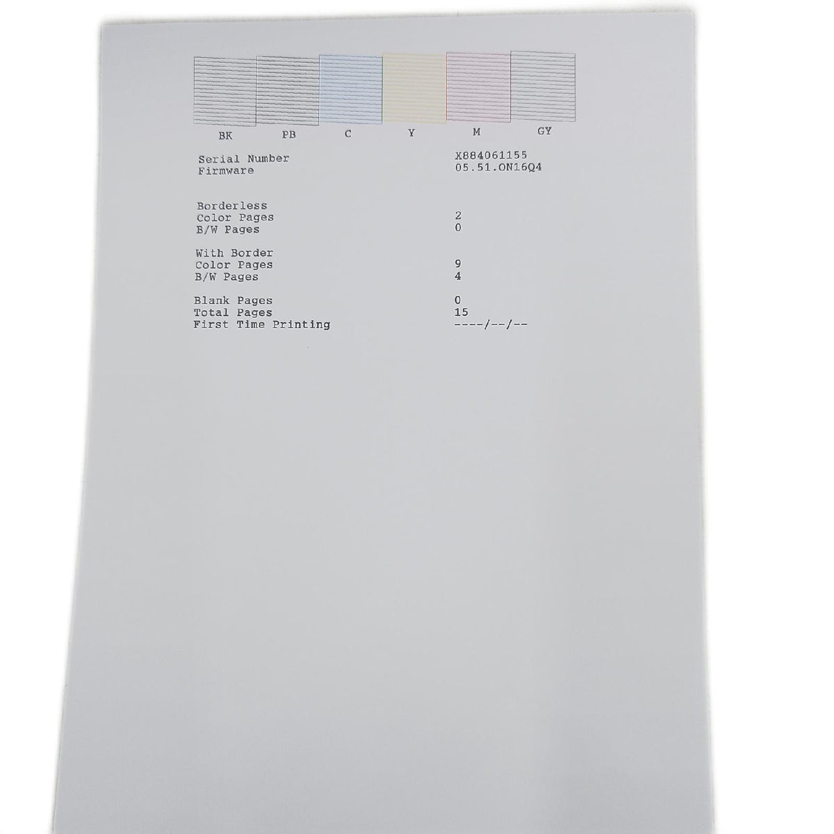 Epson EcoTank ET 8500 DIN A4 Fotodrucker WLAN Tintentank Tintenfüllstand 60 Prozent
