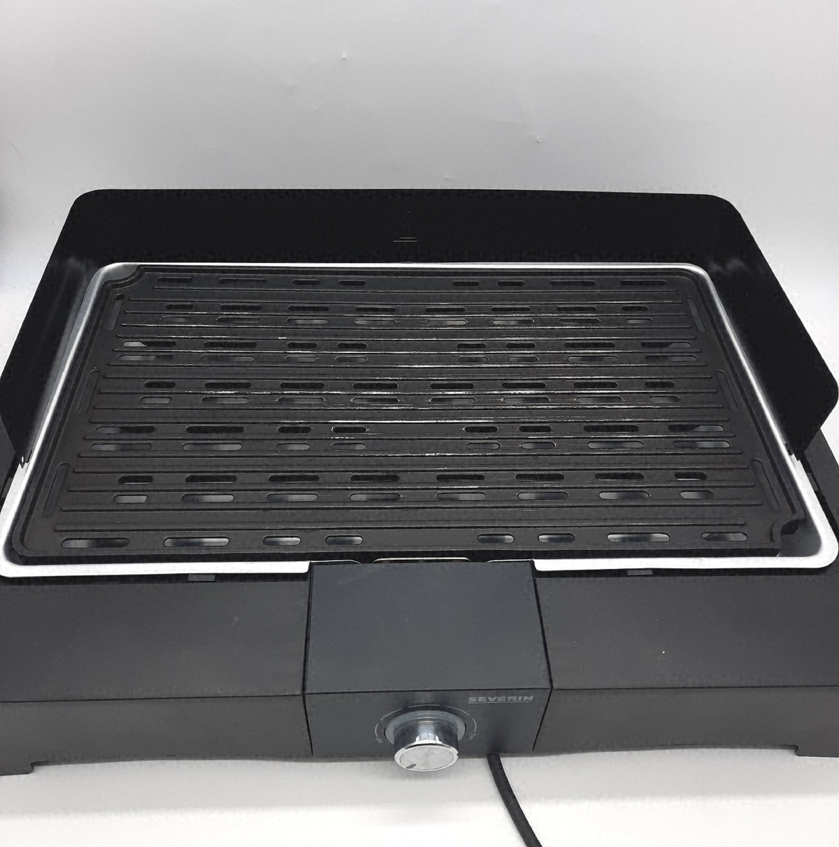 SEVERIN Tischgrill Aluminium-Grillplatte drinnen draußen Elektrogrill schnellem