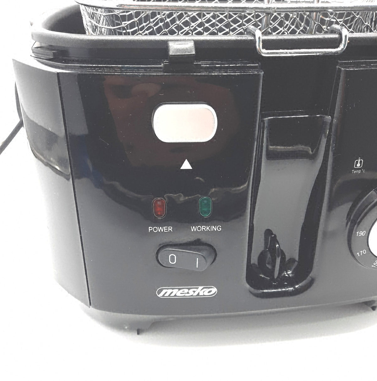Mesko MS4908 Friteuse Elektrisch 25 Liter Volumen Regelbares Thermostat