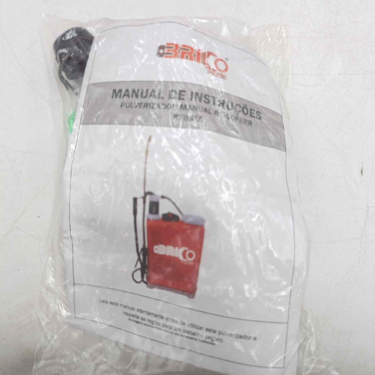 Bricoferr bf8516 Spray Rucksack erweiterbar mit Tube zur Korrosionsschutz Anwendung