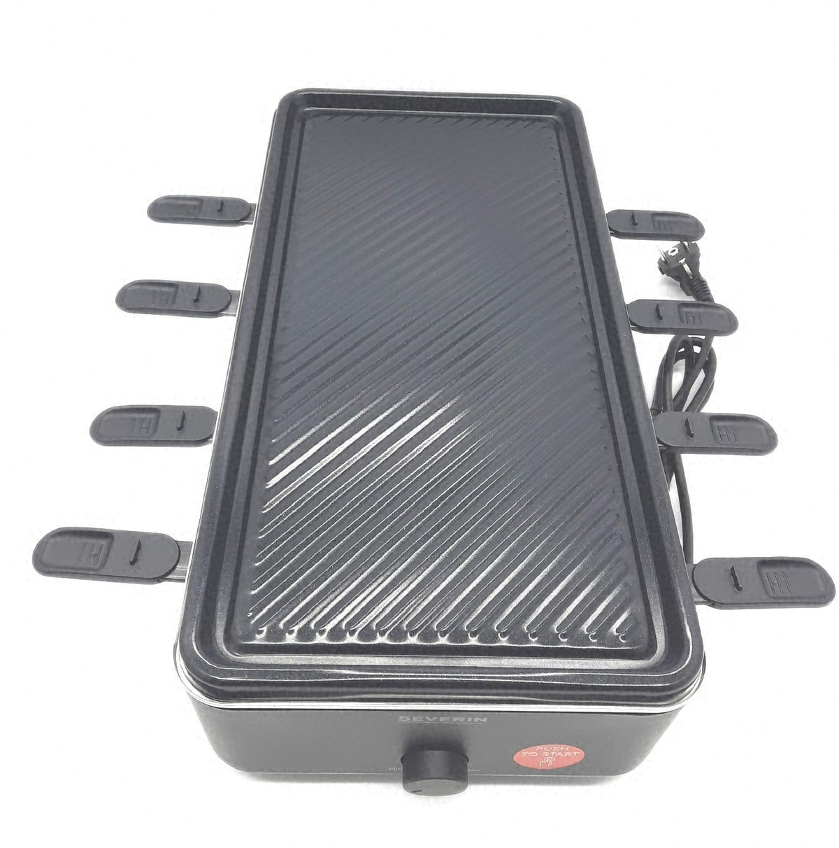Severin Raclette Grill für 8 Personen großer Raclette Grill mit antihaftbeschichtung