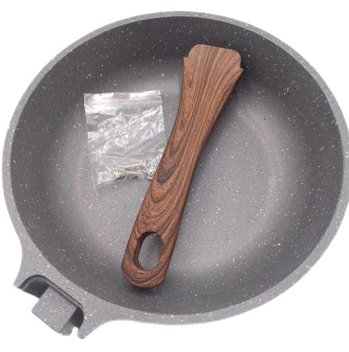 SENSARTE Bratpfanne 20cm Antihaftbeschichtung Schweizer Granit Omelettepfanne