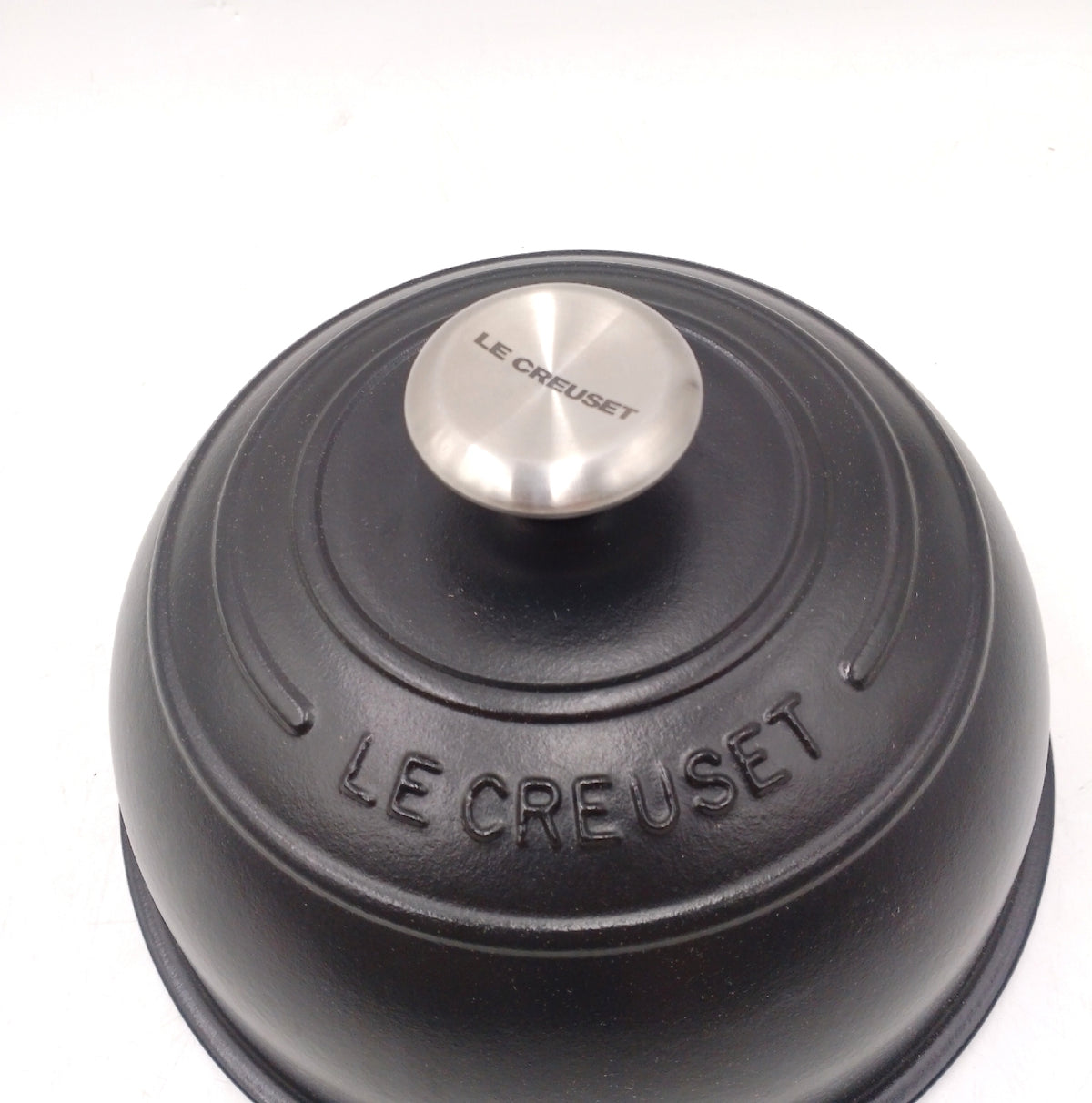 Le Creuset Signature Gusseisen Brot Bräter 24cm Schwarz Matt hochwertig robust langlebig