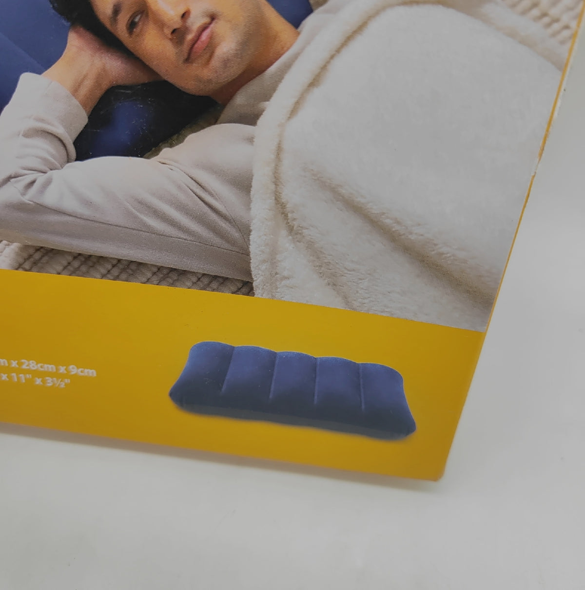 Intex Nackenkissen Reisekissen Reiseausstattung Aufblasbar Komfort für unterwegs