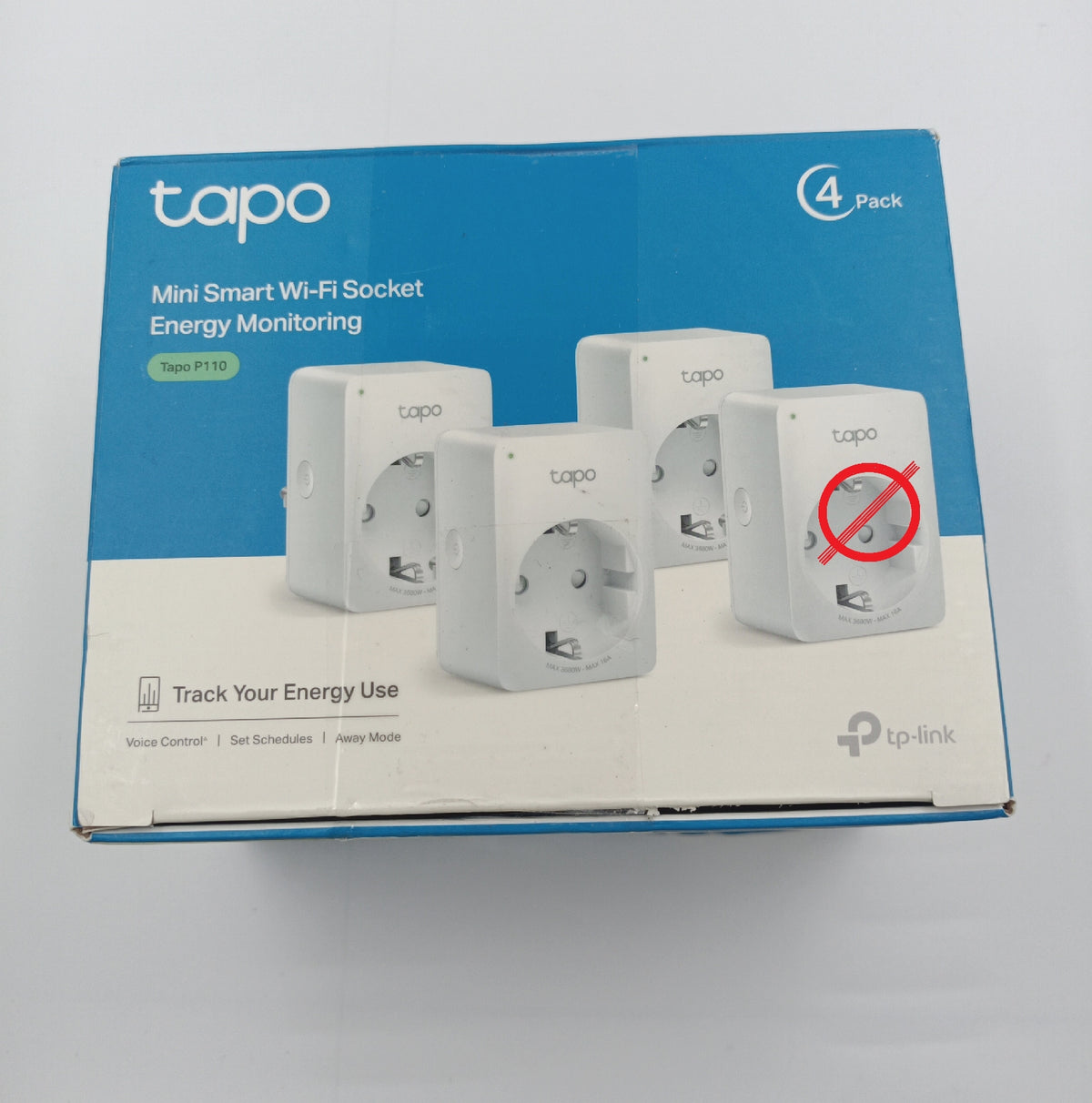 Tapo TP Link Smart WLAN Steckdose P110 Energieverbrauchsmesser 3 Geräte Pack