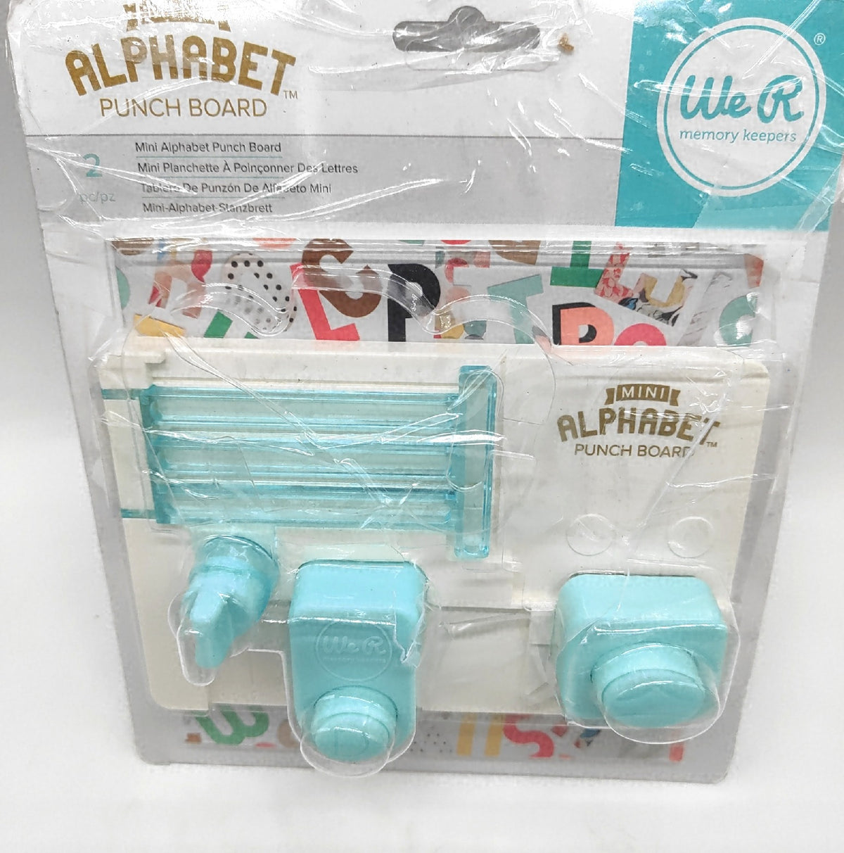 Memory R Memory Keepers Mini Alphabet Stanzbrett Stanzwerkzeug Basteln Scrapbooking