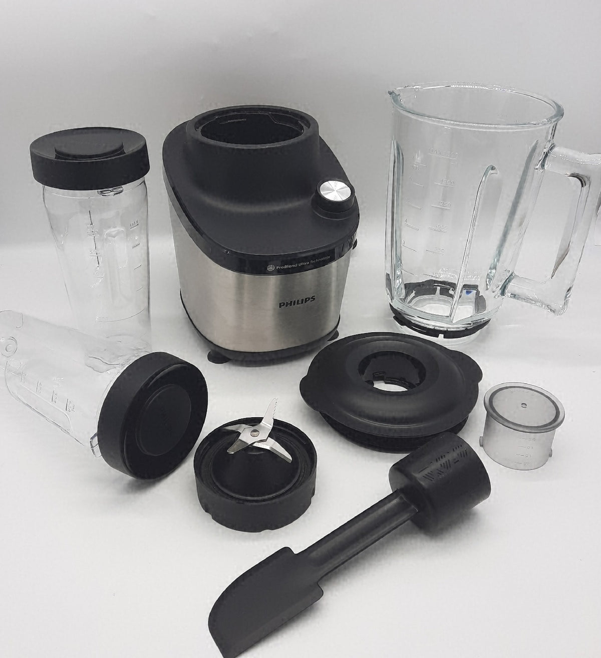 Philips Haushaltsgeräte 7000 Serie Standmixer 1500 Watt 2 Liter ProBlend Ultra Food