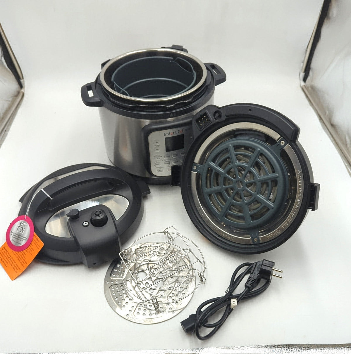 Pot Duo Crisp Air Fryer 11 in 1 Multikocher Schnellkochtopf 57 Liter Luftfritteuse