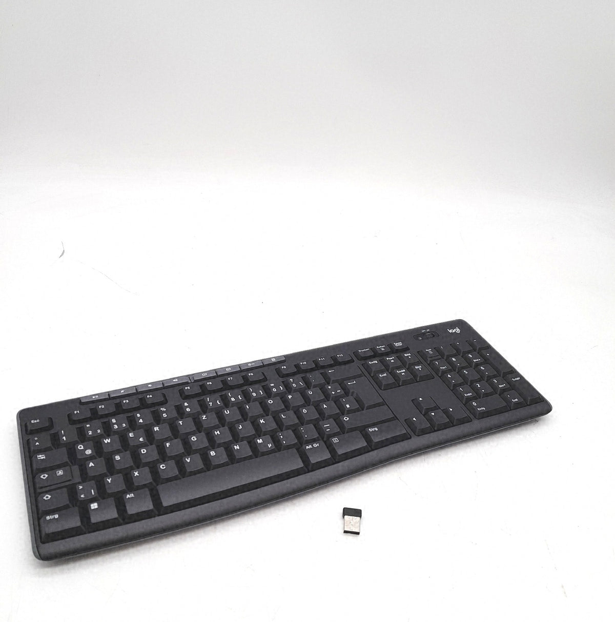 Logitech MK270 Kabellose Tastatur unvollständig Maus fehlt nur Tastatur Dongle