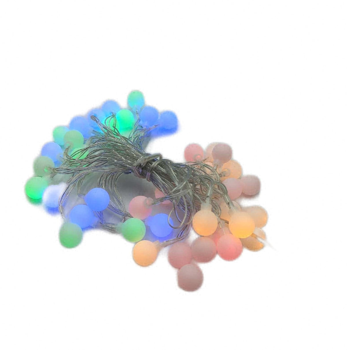 ZingBox USB Lichterkette Kugeln 6 Meter 40 LED Bunte Lichterkette Kugeln bunt