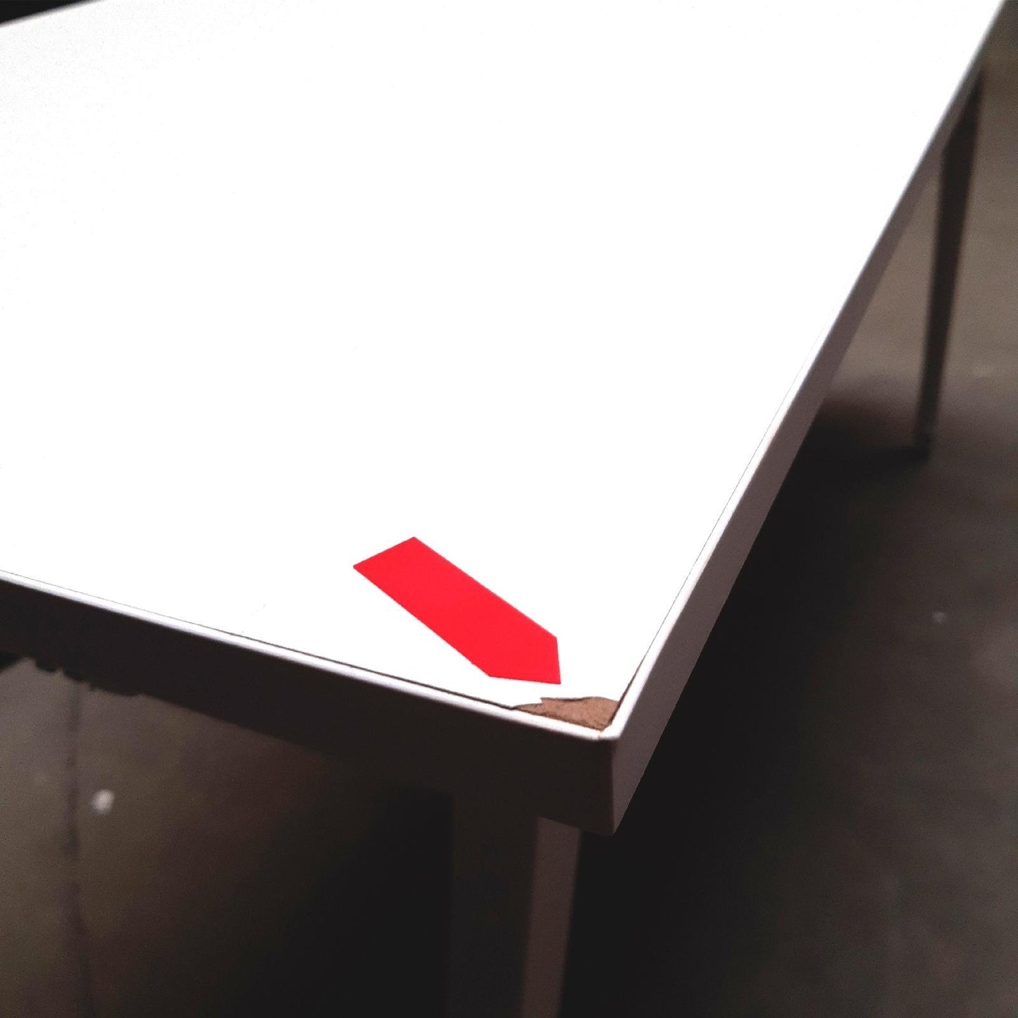 ZINUS Klappschreibtisch Büro Möbel Lindy 142 cm wasserfeste Oberfläche einfache