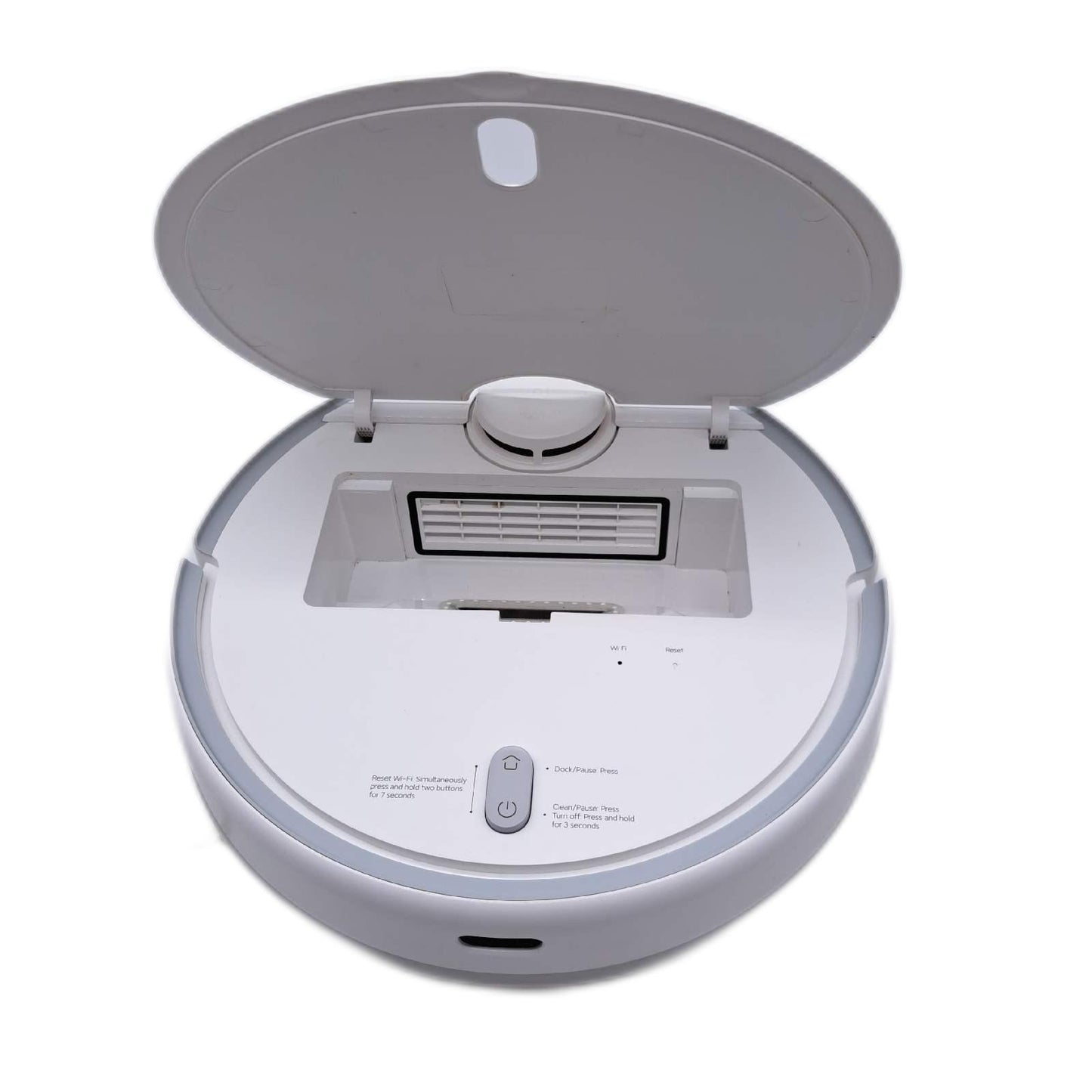 XIAOMI Mi Robot Vacuum-Mop 2 Pro Saug- & Wischroboter (3000Pa Saugkraft, Schall-Vibrationswischen, LDS Sensoren, 450ml Staubbehälter, 190ml Wassertank, Mi Home App, Alexa, Google Assistant) Weiß