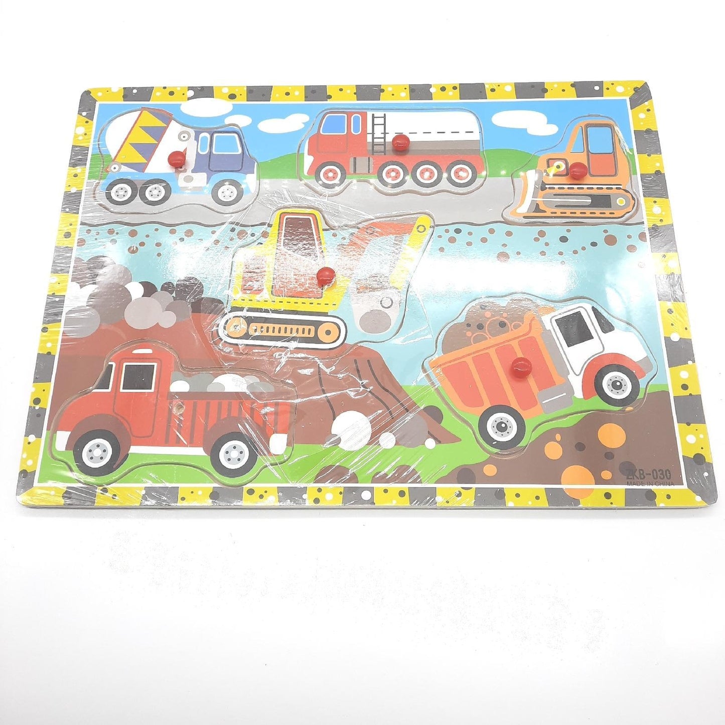 Colmanda Holzpuzzle Spielzeug Holzspielzeug Kinder groß Teile Lernspaß Puzzlespaß