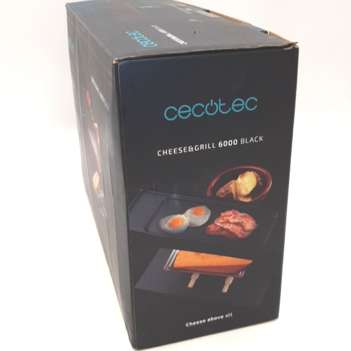 Cecotec Raclette Grill Küchengeräte Traditionelles Raclette Cheese Grill 6000 Genuss