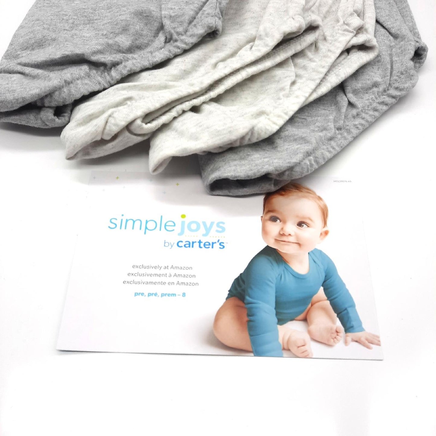 Carters Windelabdeckungen Babybekleidung Grau Meliert 24 Monate Komfort 4 Pack