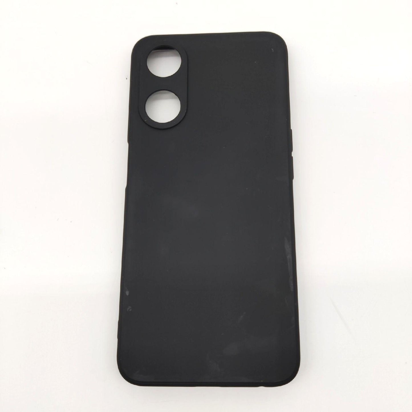 OPPO A78 5G Hülle Silikon TPU Flexibel Dünn Handy Schutzhülle qullOO Smartphone Tasche Schwarz