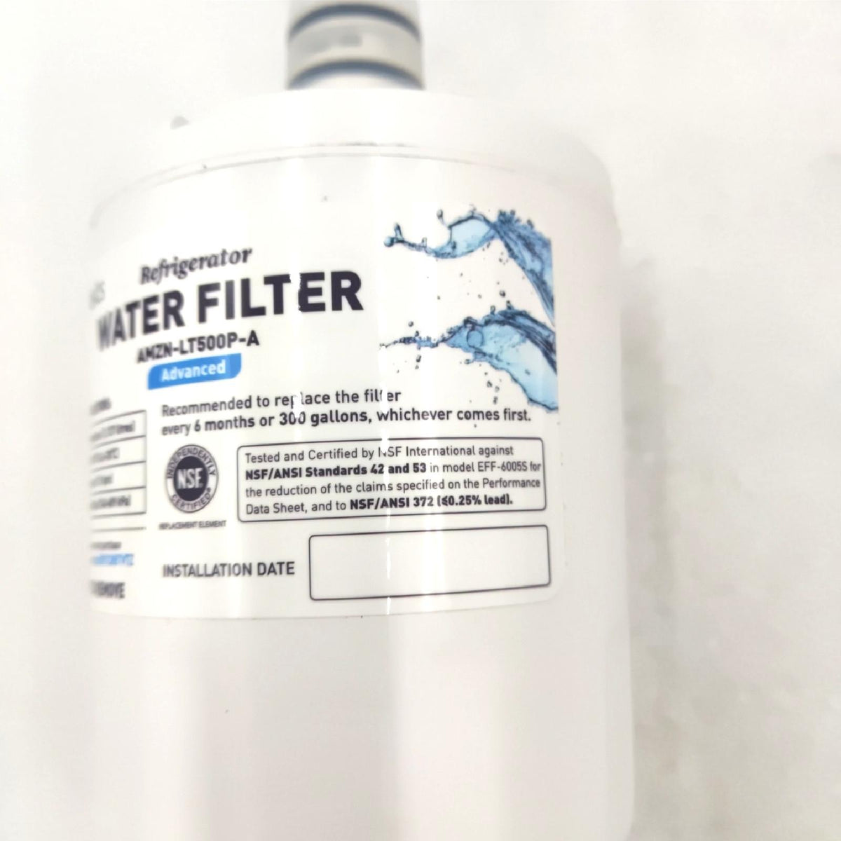 Amazon Basics - LG LT500P Ersatzwasserfilter für den Kühlschrank - Advanced Filtration