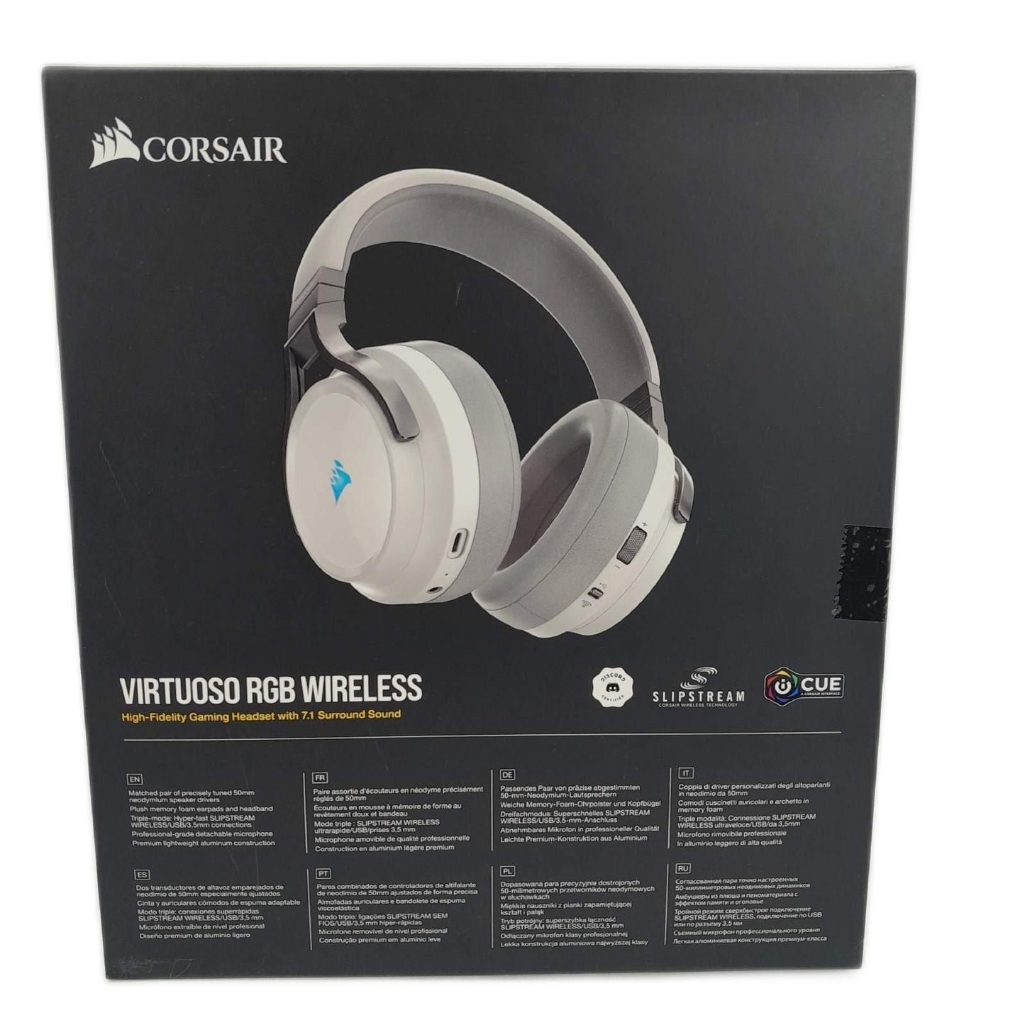 CORSAIR Gaming Headset RGB kabellos HiFi 7.1 Surround Sound;Wireless;VIRTUOSO Sound;Gaming