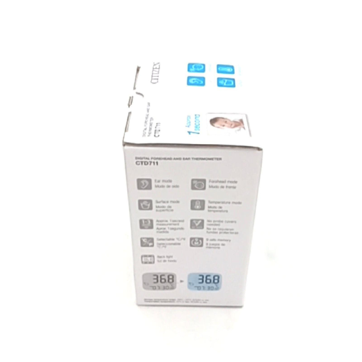Citizen CTD711 Fieberthermometer Baby: Stirn- & Ohrthermometer Kontaktlos