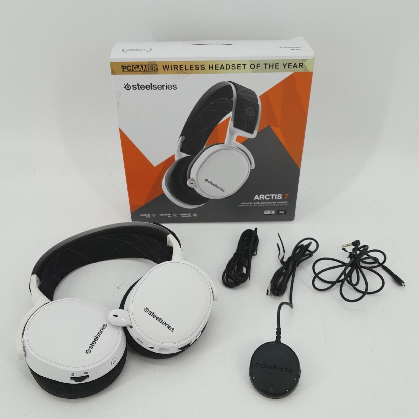 SteelSeries Arctis 7 Gaming Headset drahtlos DTS Headphone:X energiegeladen