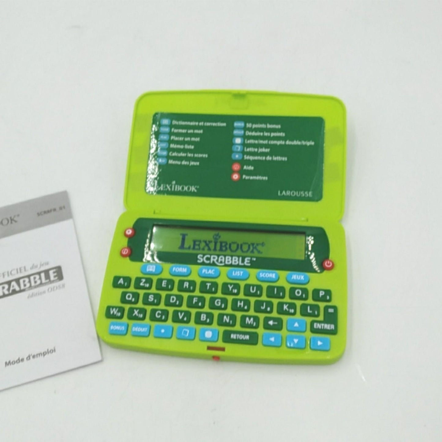 Lexibook Elektronisches Wörterbuch Lernhilfen SCR8FR Ergonomisch Batterie betrieben Green