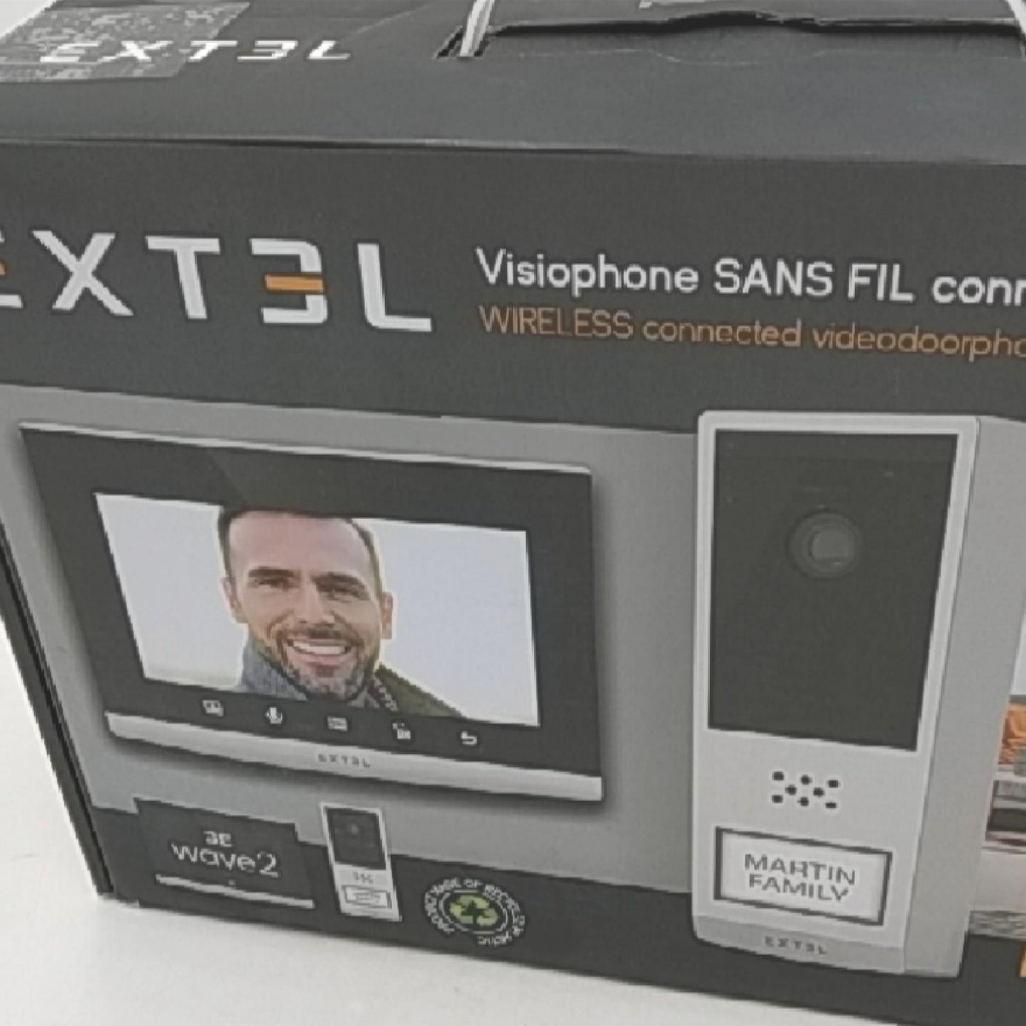 EXTEL Video Türsprechanlage Hauskommunikation Sicherheitstechnik Wave 2 WLAN Nachtsicht