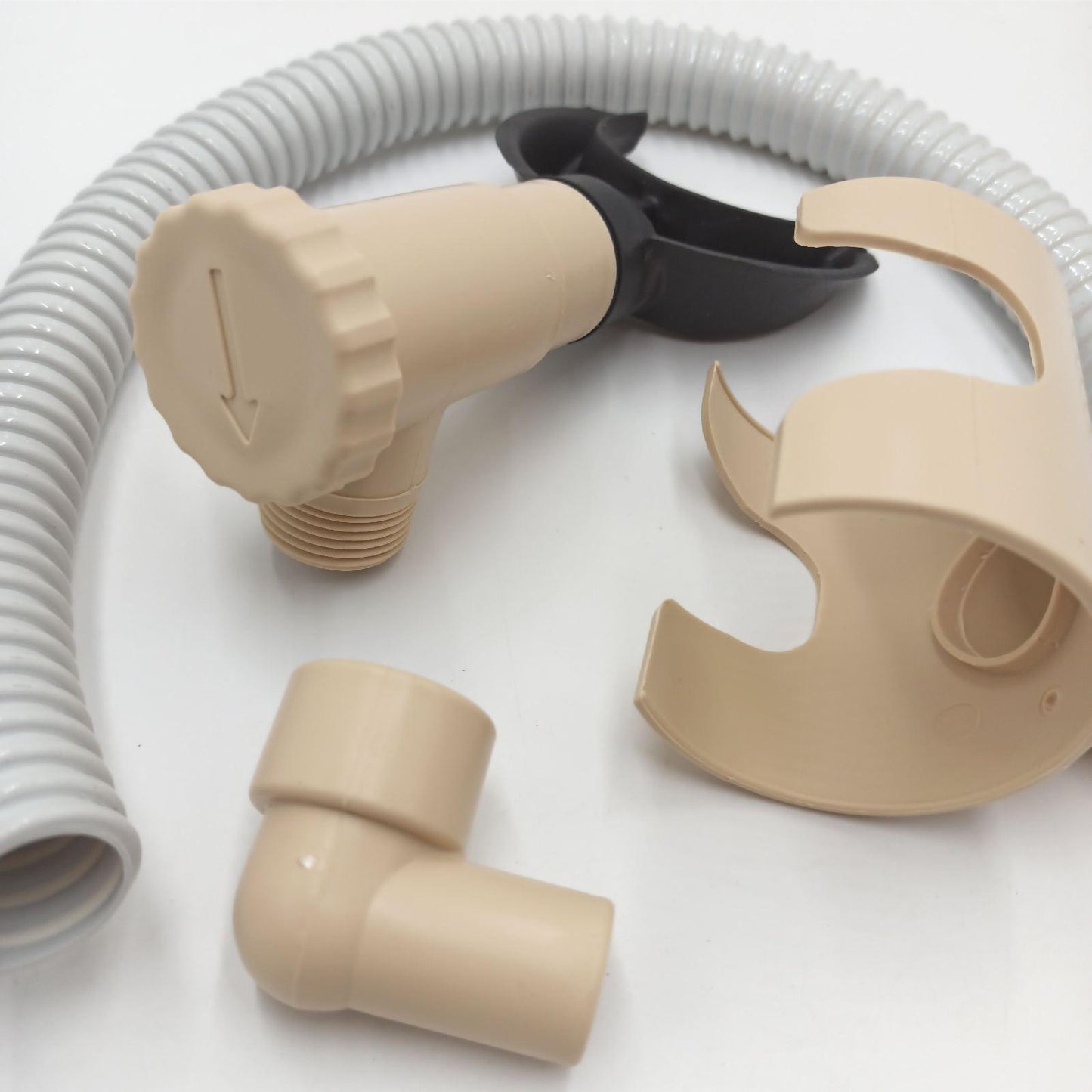 Collecteur Zirkulationsschlauch Pooltechnik 60 cm flexibler Anschluss für Sandfilter
