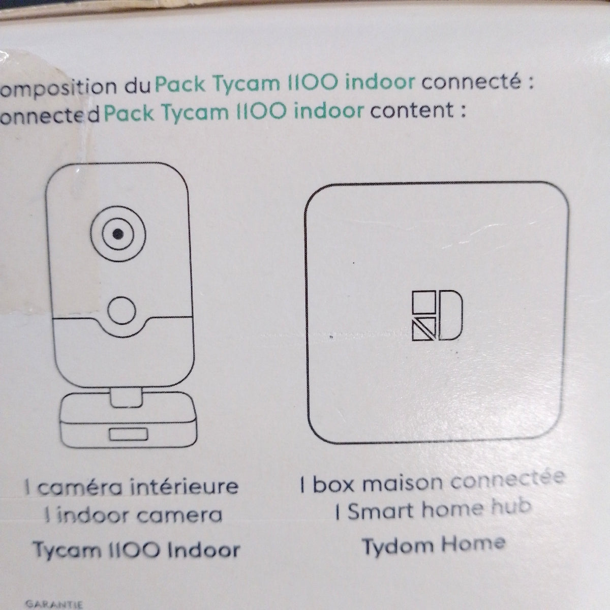 Delta Dore Tycam 1100 Connected Pack vernetzte Innenkamera startet nicht