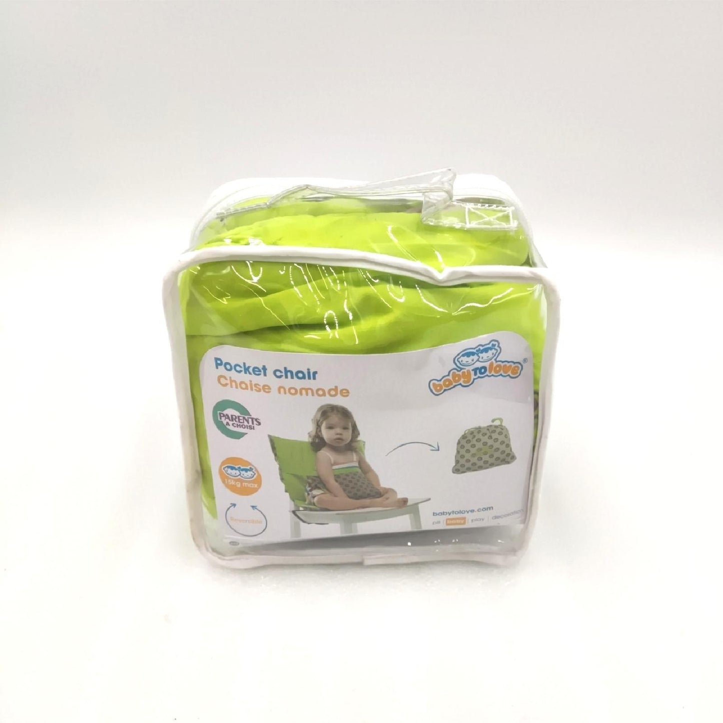 BabyToLove Taschensessel Kindermöbel rund rund komfortabel und weich Sitzgelegenheit
