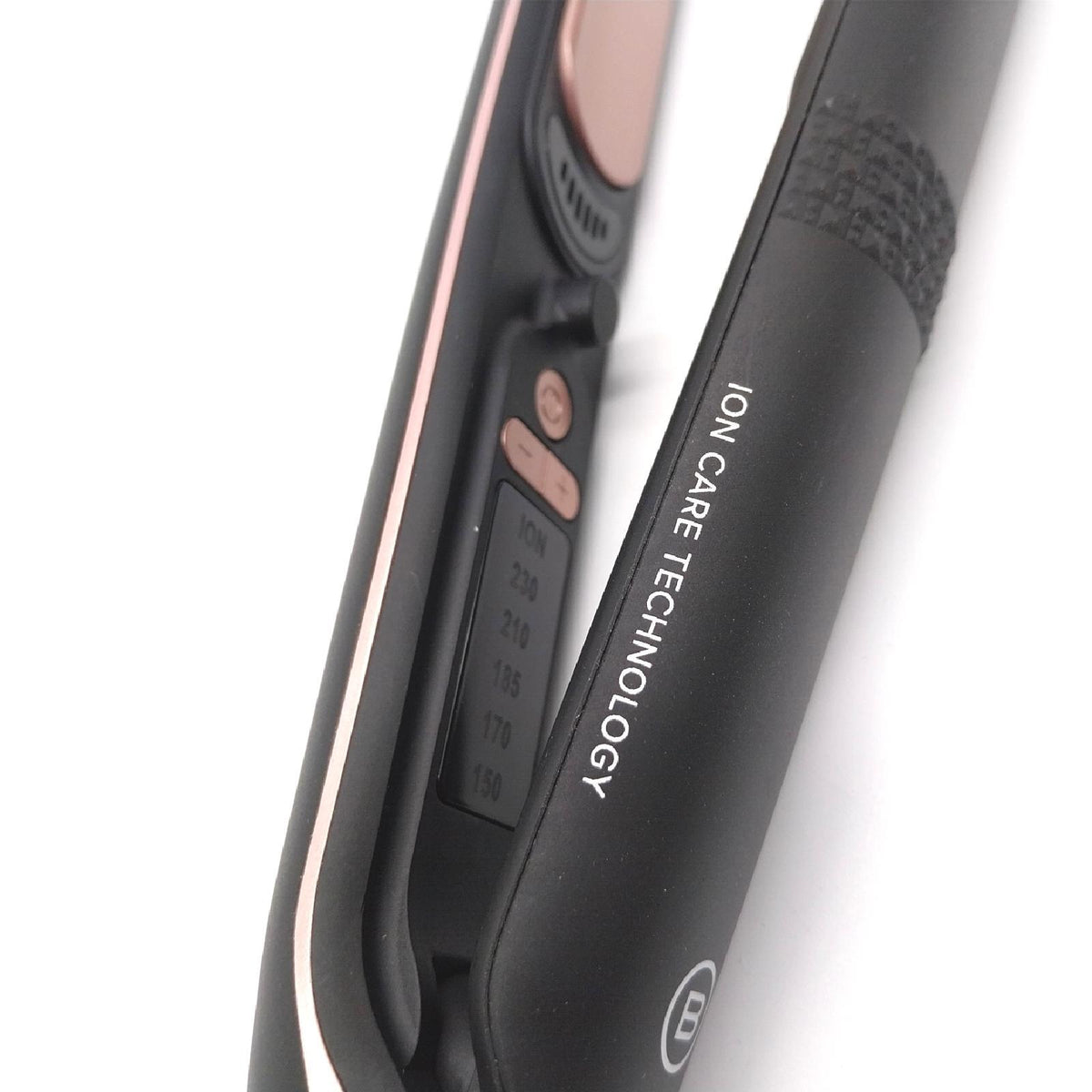 Bellissima Creativity Ion Glätteisen, glattes oder gewelltes Haar, Ionisator, Keramikbeschichtung + Diamantpartikel + Keratin, flexible Platten, 5 Temperaturen 150/230°C mit Memory-Funktion
