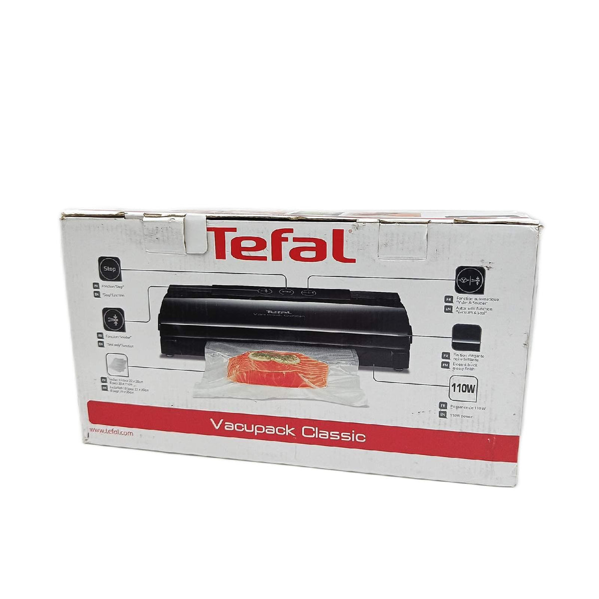 Tefal Vakuumierer Küchengeräte Vacupack Classic Lebensmittelzubereitung Sous