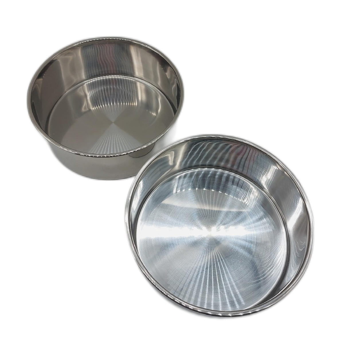 Joyfair Backform Set Backzubehör 7cm Hoch Edelstahl Kuchenform 2er Set praktisch