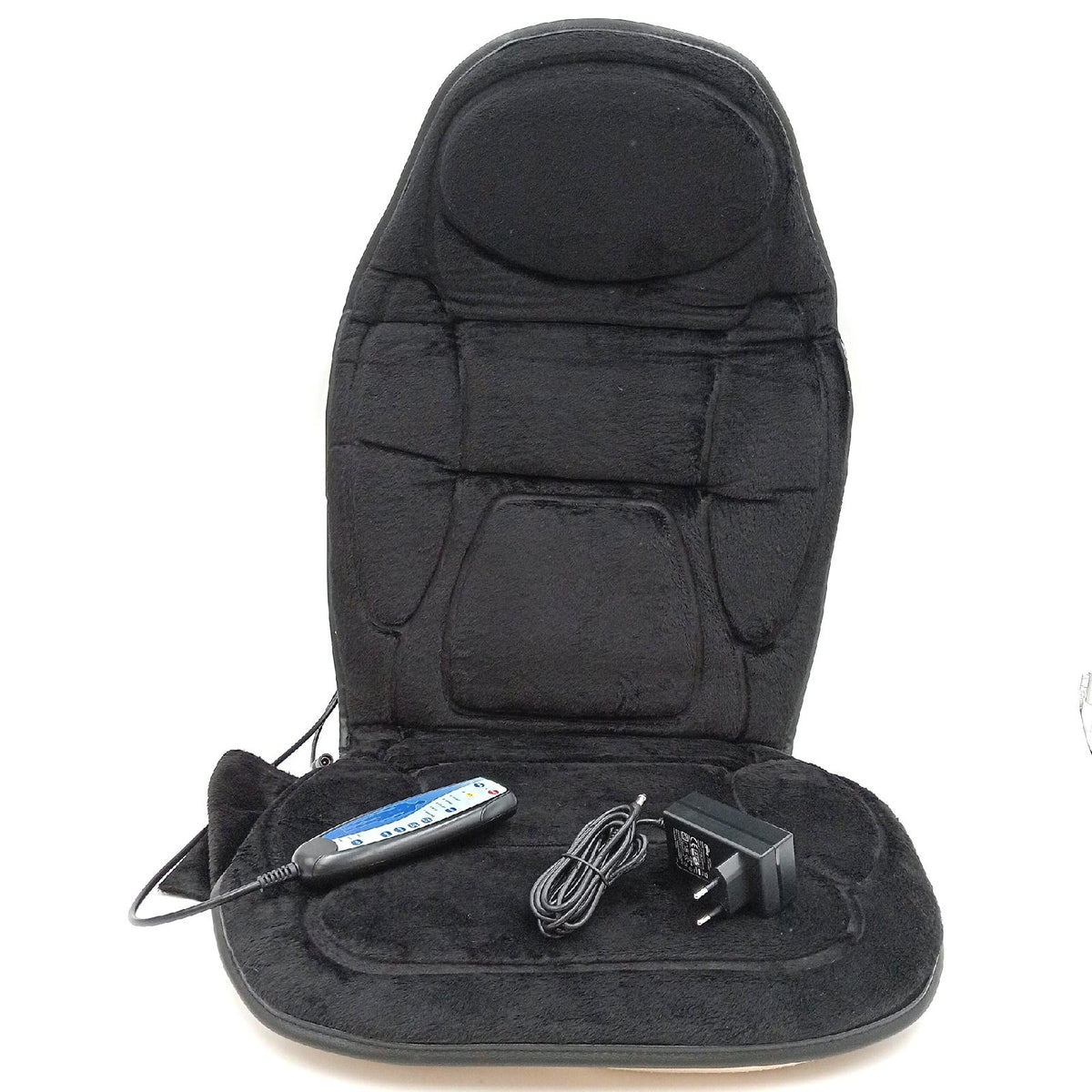 Snailax VC-262M Massagesitzauflage Rücken Nacken Wärme Vibration Schwarz