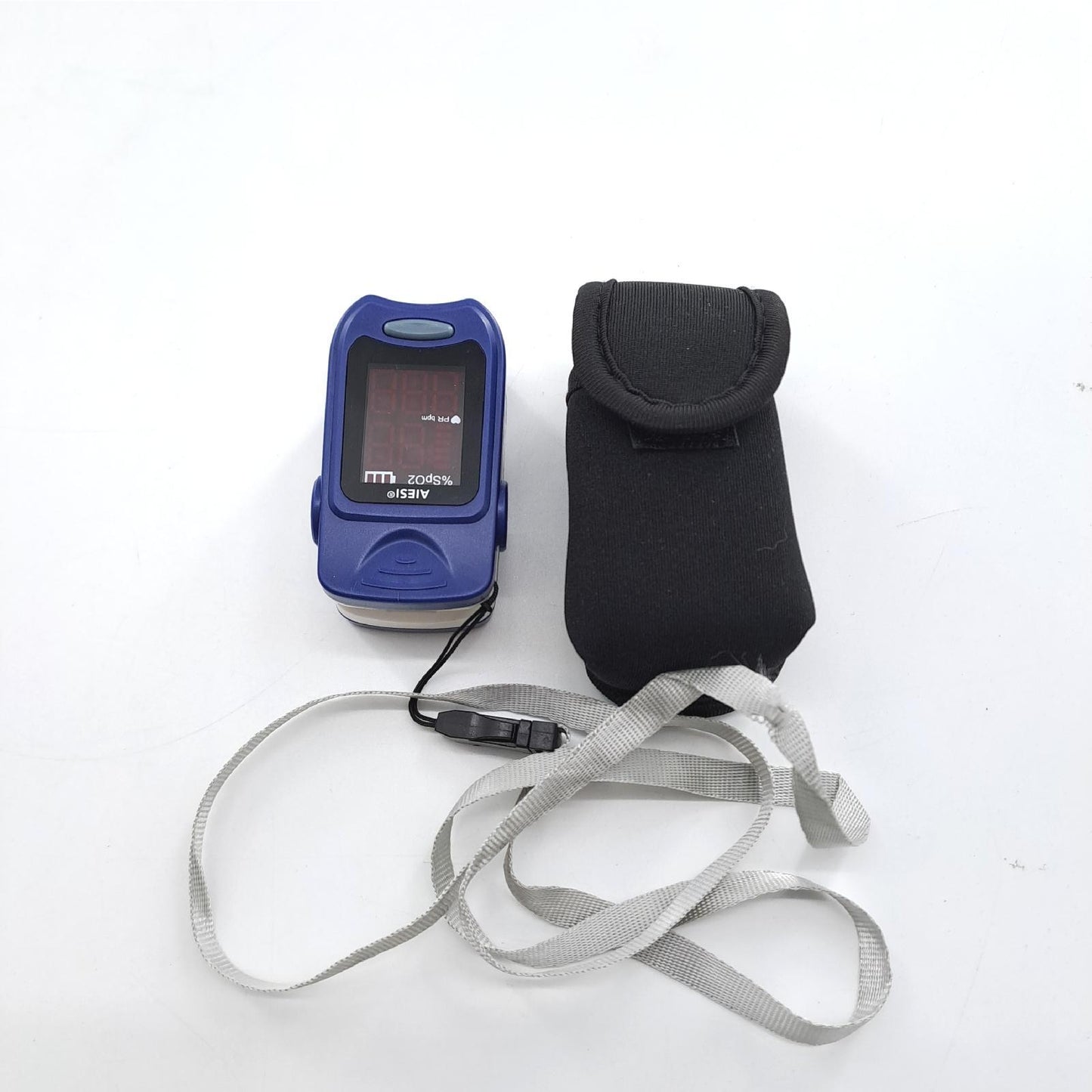 AIESI professionelles Fingerpulsoximeter mit Display medizinisch tragbare Stethoskopaktivitätsverfolgung