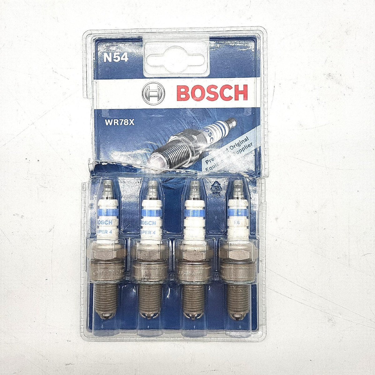 Bosch Zündkerzen Auto Ersatzteile Super 4 4er Set für Zündung Versch