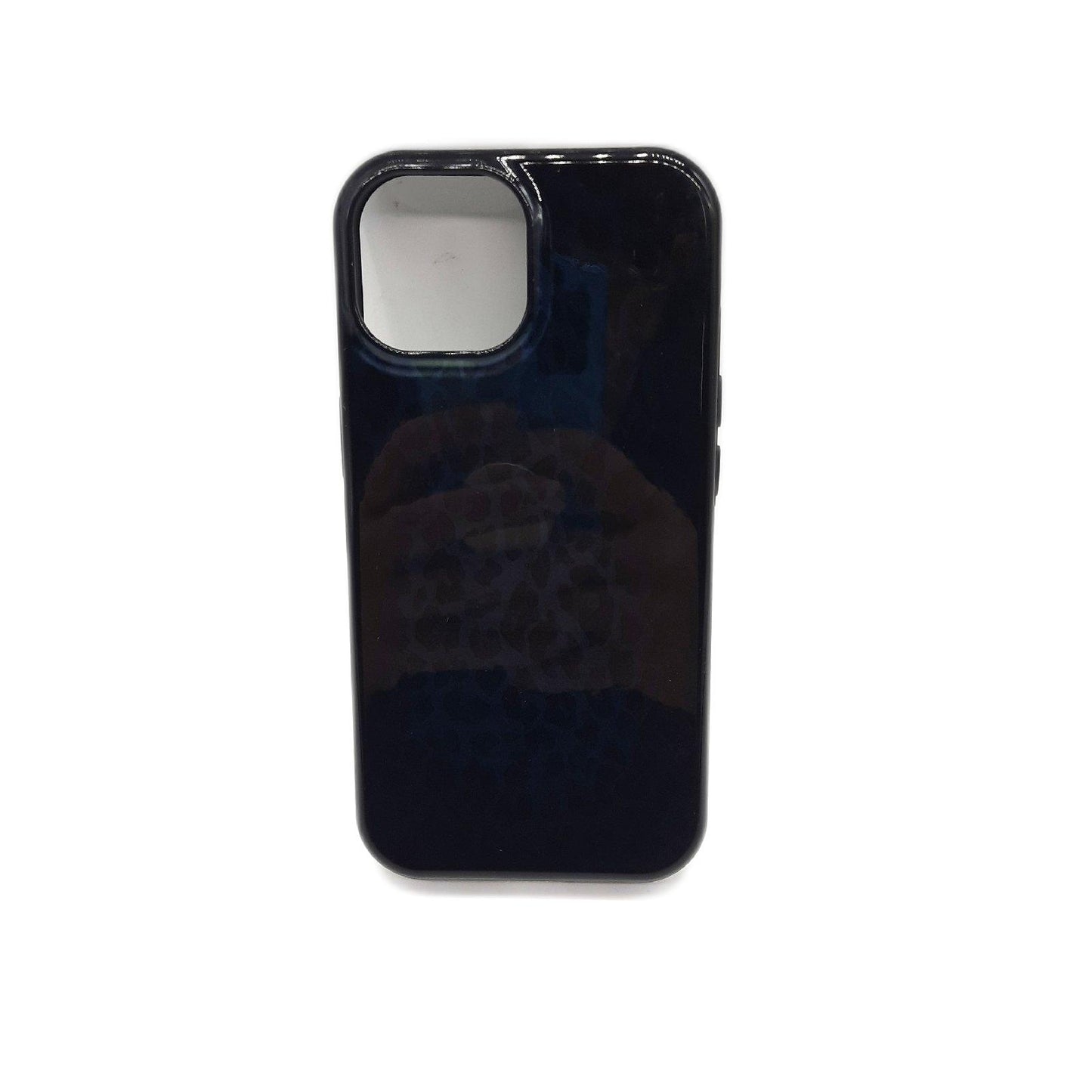 Print Leopard Hülle iPhone 15 Handyhüllen Schwarz Weiß Gepard Muster Tiermotiv Accessoire