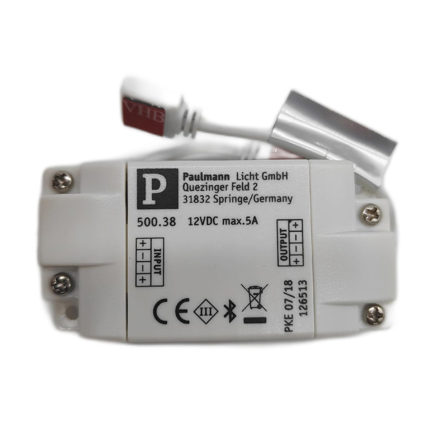 Paulmann Schaltdimm Controller Beleuchtung 50038 Smart Home Bluetooth für LED Steuerung max 60W 12V