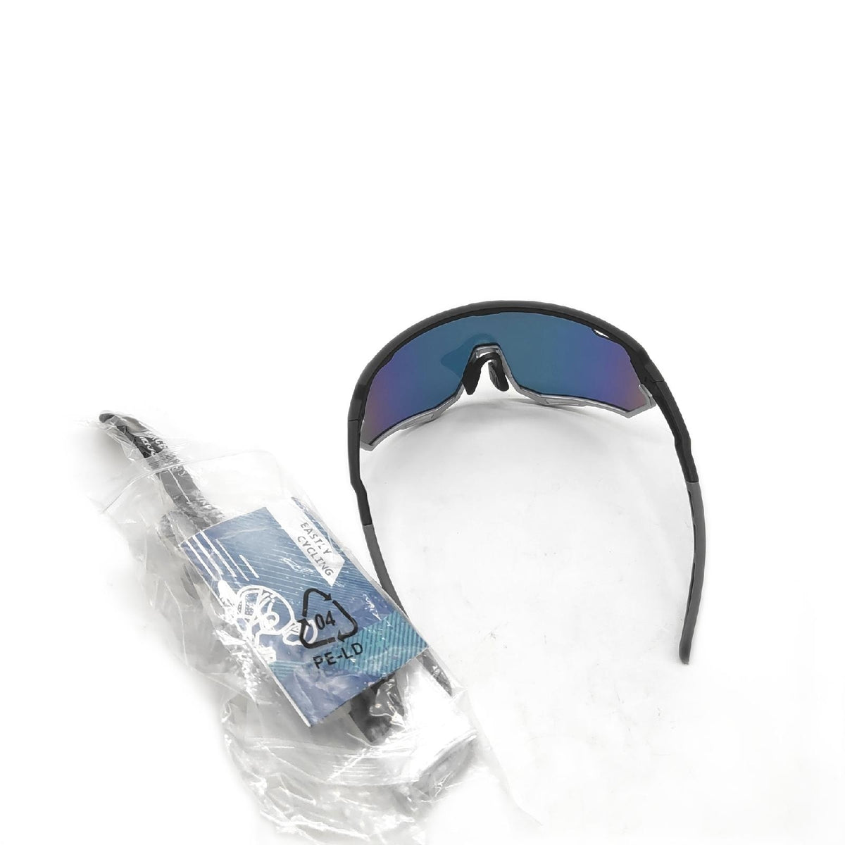 Bircenpro Sportbrille Sonnenbrille Herren Damen UV Schutz Nasenbügel defekt