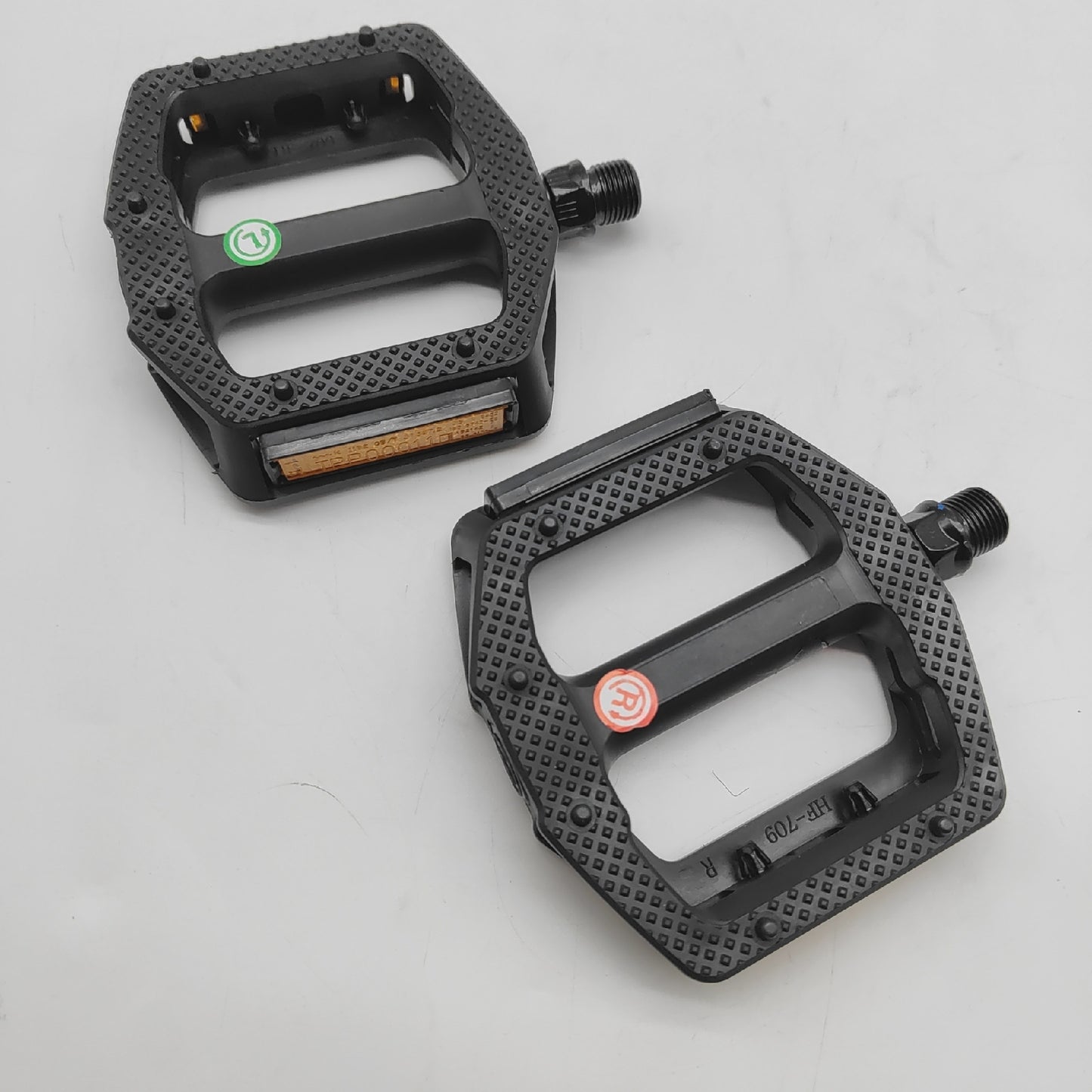 HENMI Fahrradpedale Fahrradteile MTB rutschfest Reflektoren StVZO 916 Zoll robust sicher