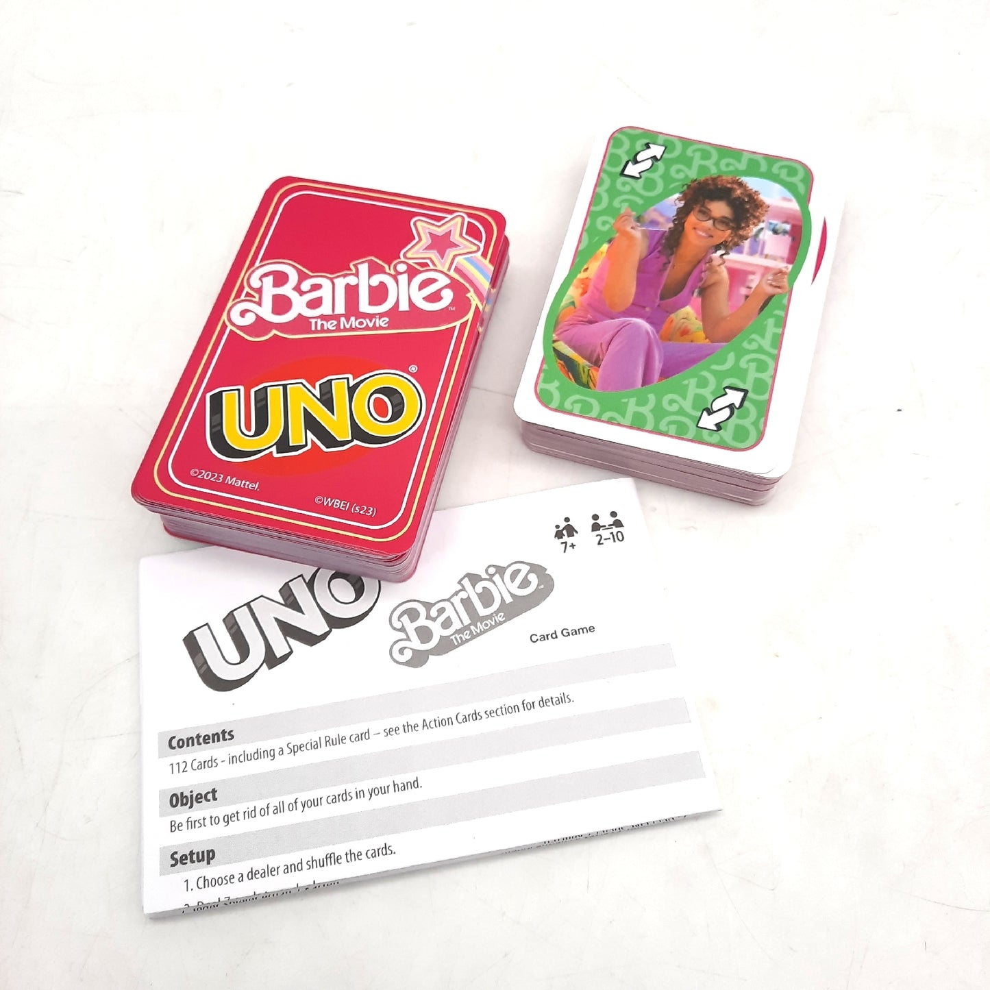 Mattel Kartenspiel Spielwaren Barbie The Movie UNO Spiel für Filme Fans und Lieblingscharaktere